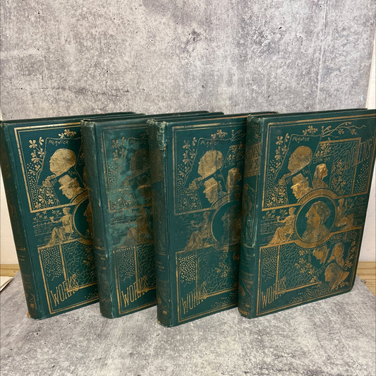 The Works of Charles Dickens  - the works of charles dickens volume iii nicholas nickleby christmas books a tale of two image 1