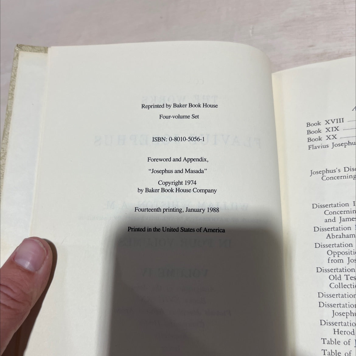 the works of flavius josephus book, by flavius josephus, 1988 Hardcover image 3