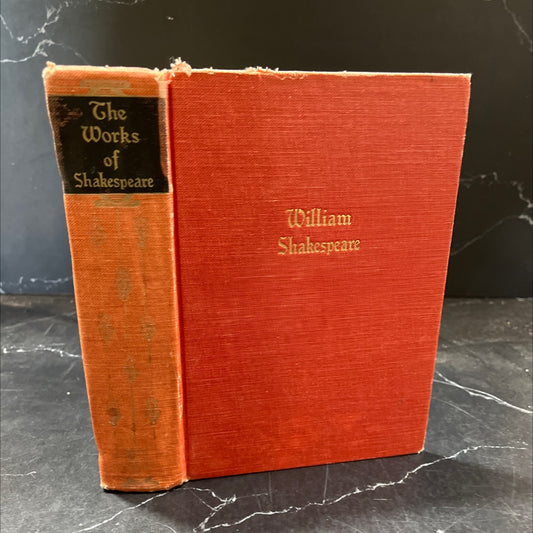 the works of william shakespeare complete book, by william shakespeare, 1937 Hardcover image 1