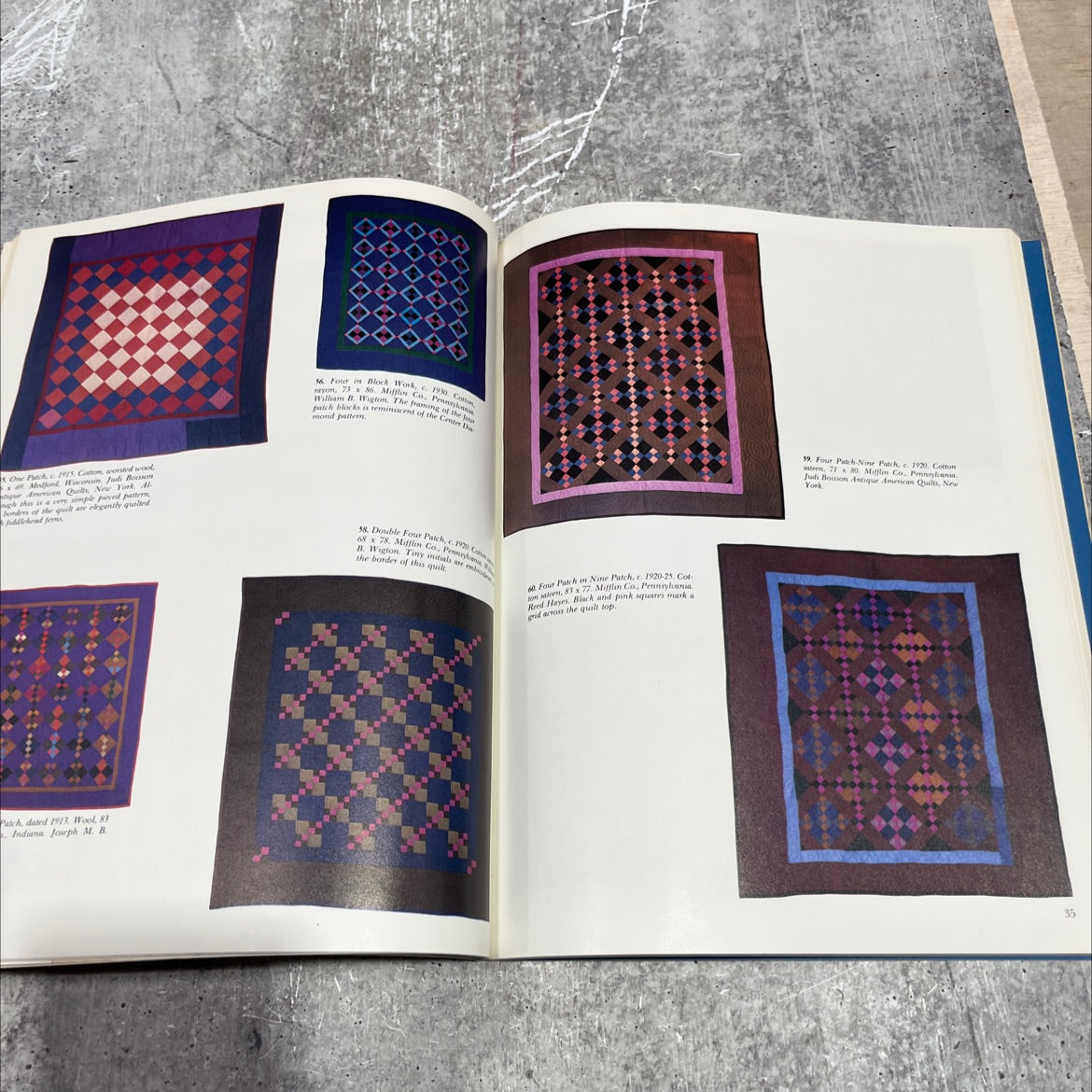 the world of amish quilts book, by rachel and kenneth pellman, 1984 Paperback image 4