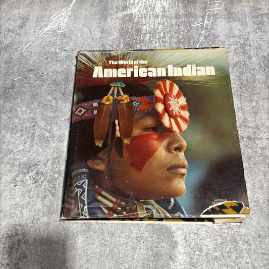 the world of the american indian book, by national geographic society, 1974 Hardcover image 1