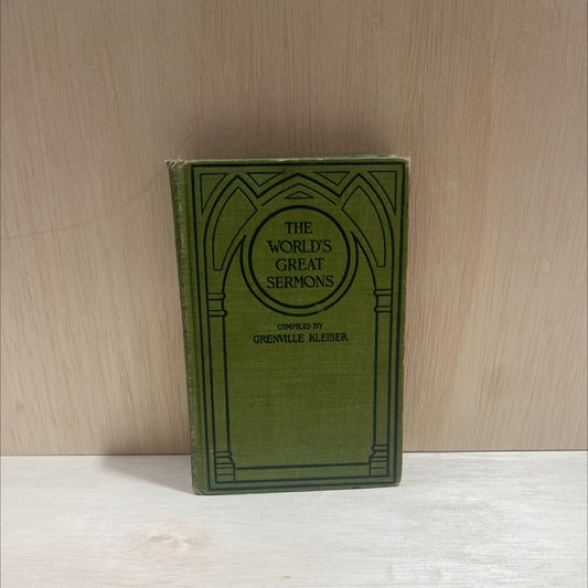 the world's great sermons book, by greenville kleiser, 1908 Hardcover image 1