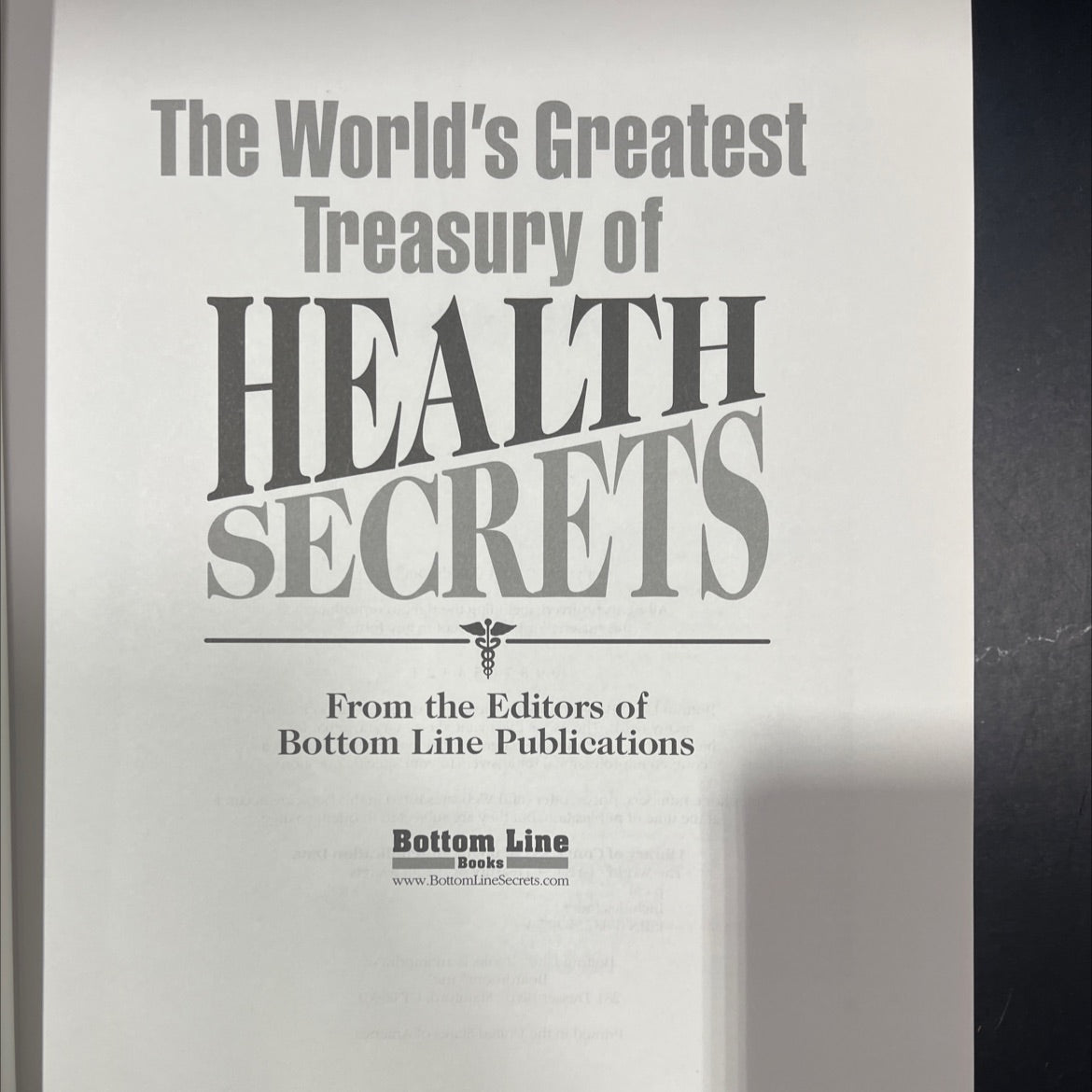 the world's greatest treasury of health secrets book, by unknown, 2004 Hardcover image 2