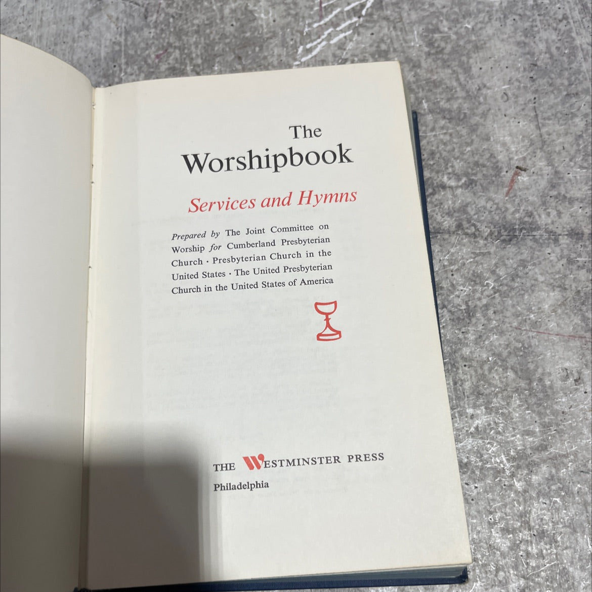 the worshipbook services and hymns book, by the joint committee on worship, 1972 Hardcover image 2