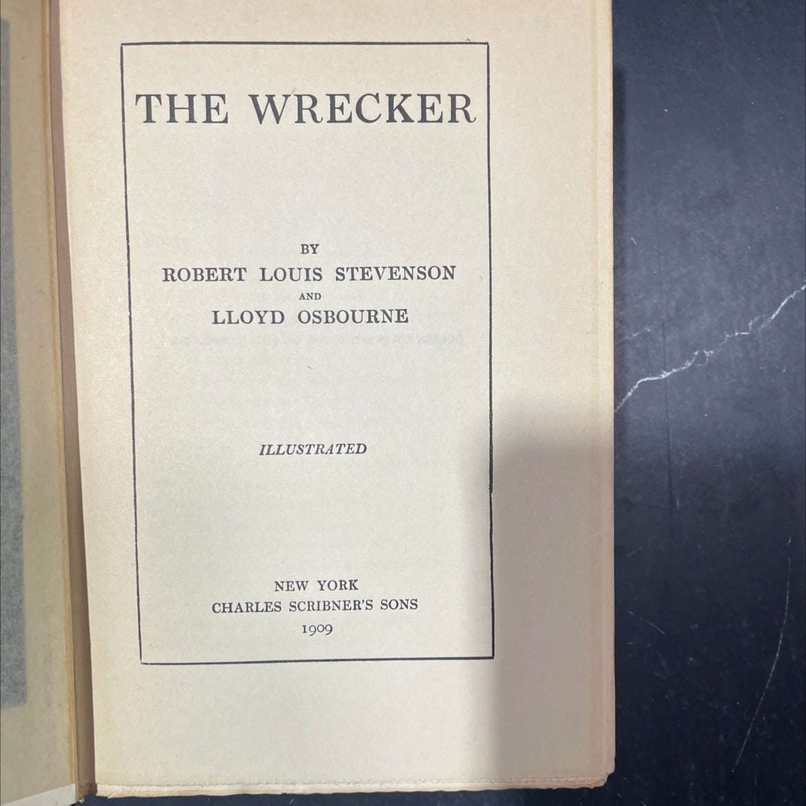 the wrecker book, by robert louis stevenson and lloyd osbourne, 1909 Hardcover image 2