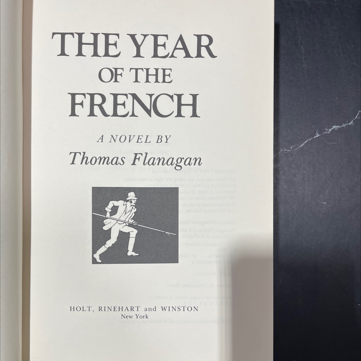 the year of the french book, by thomas flanagan, 1979 Hardcover image 2
