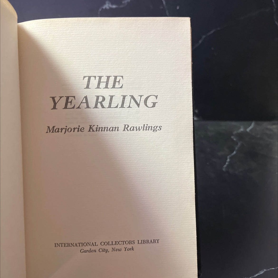 the yearling book, by Marjorie Kinnan Rawlings, 1966 Hardcover image 2