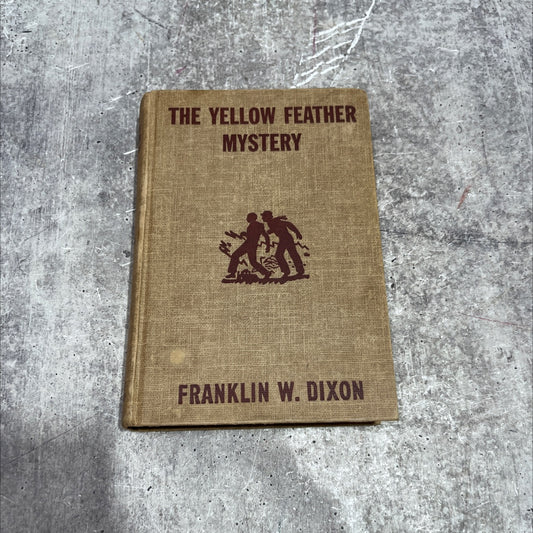 the yellow feather mystery book, by franklin w. dixon, 1953 Hardcover image 1
