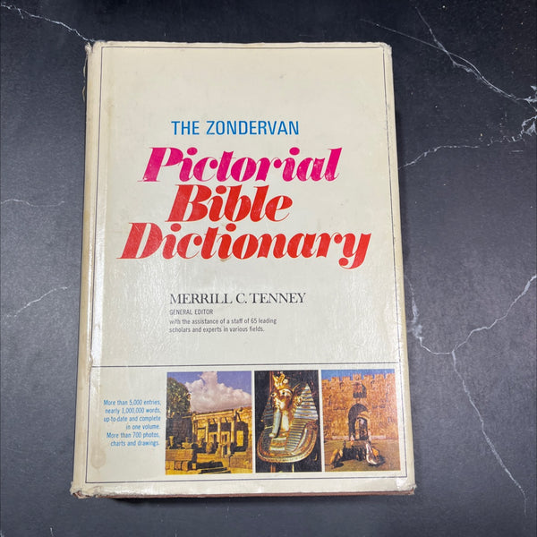 the zondervan pictorial bible dictionary book, by merrill c