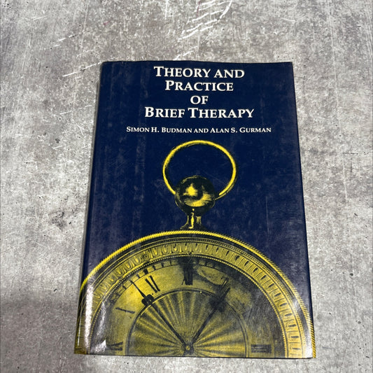 theory and practice of brief therapy book, by Simon H. Budman, Alan S. Gurman, 1988 Hardcover image 1