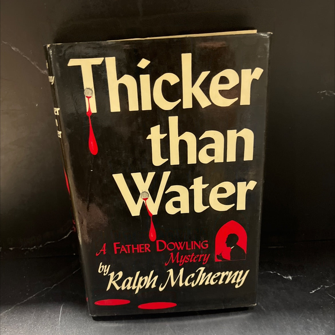 thicker than water book, by Ralph McInerny, 1981 Hardcover image 1
