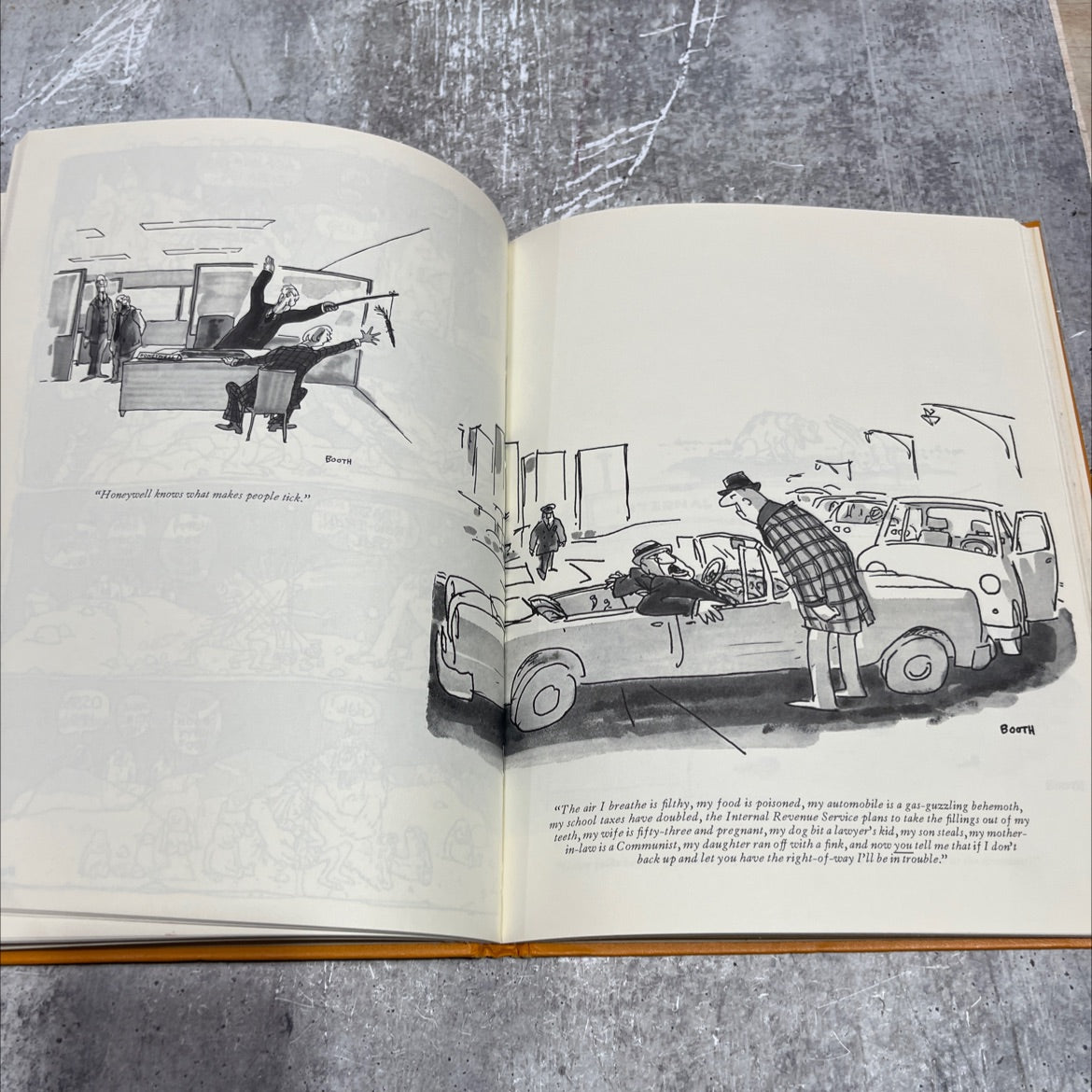 think good thoughts about a pussycat book, by George Booth, 1975 Hardcover image 4