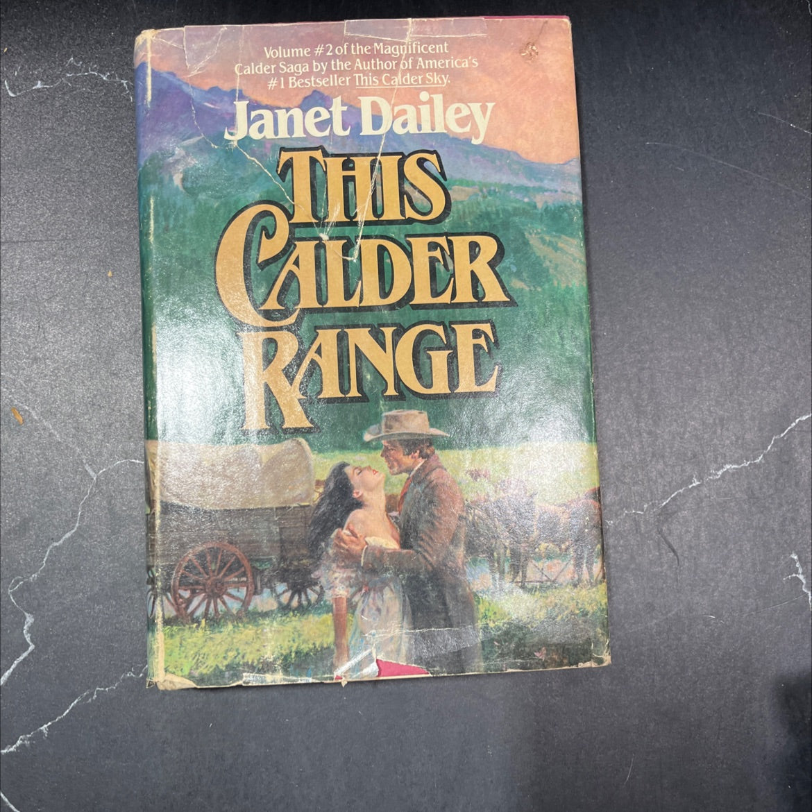 this calder range book, by Janet Dailey, 2008 Hardcover image 1