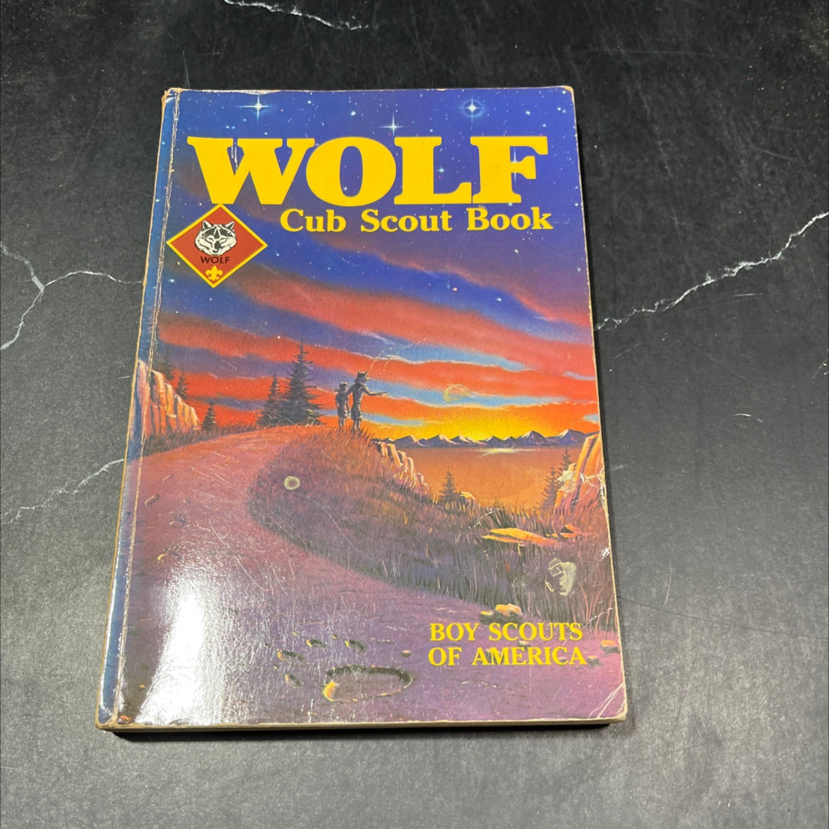 this is my wolf cub scout book book, by jim watkins, 1990 Hardcover image 1