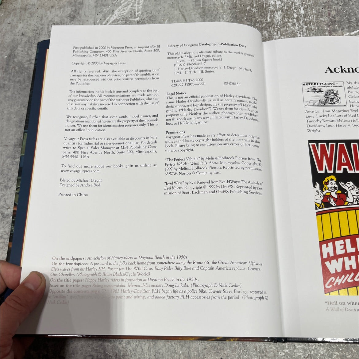 this old harley the ultimate tribute to the world's greatest motorcycle book, by michael dregni, 2000 Hardcover image 3