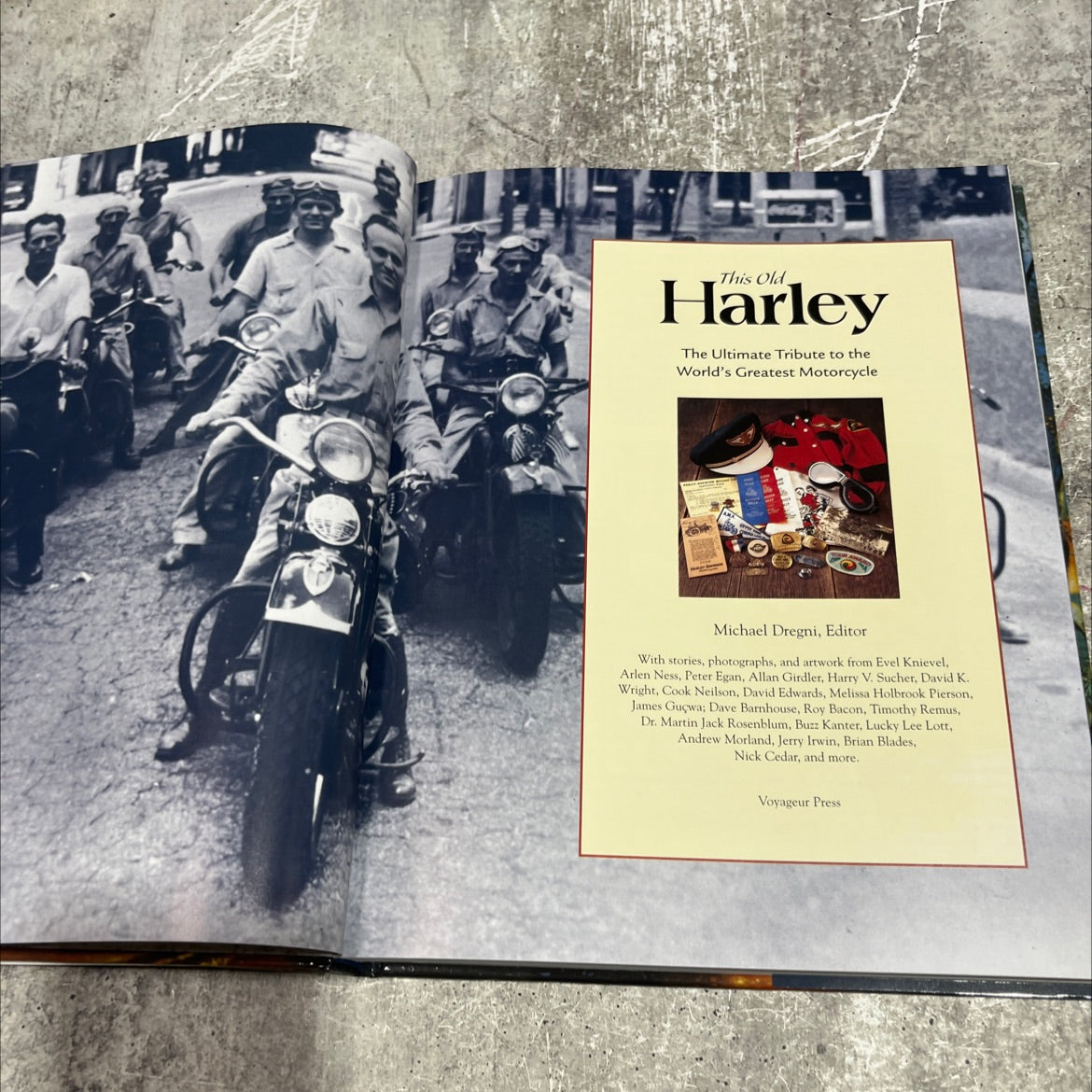 this old harley the ultimate tribute to the world's greatest motorcycle book, by michael dregni, 2000 Hardcover image 2