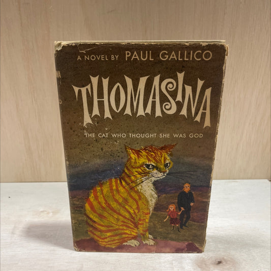 thomasina the cat who thought she was god book, by Paul Gallico, 1957 Hardcover image 1
