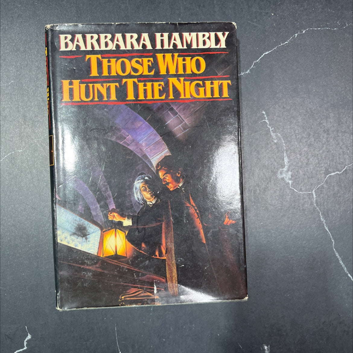 those who hunt the night book, by Barbara Hambly, 1988 Hardcover image 1