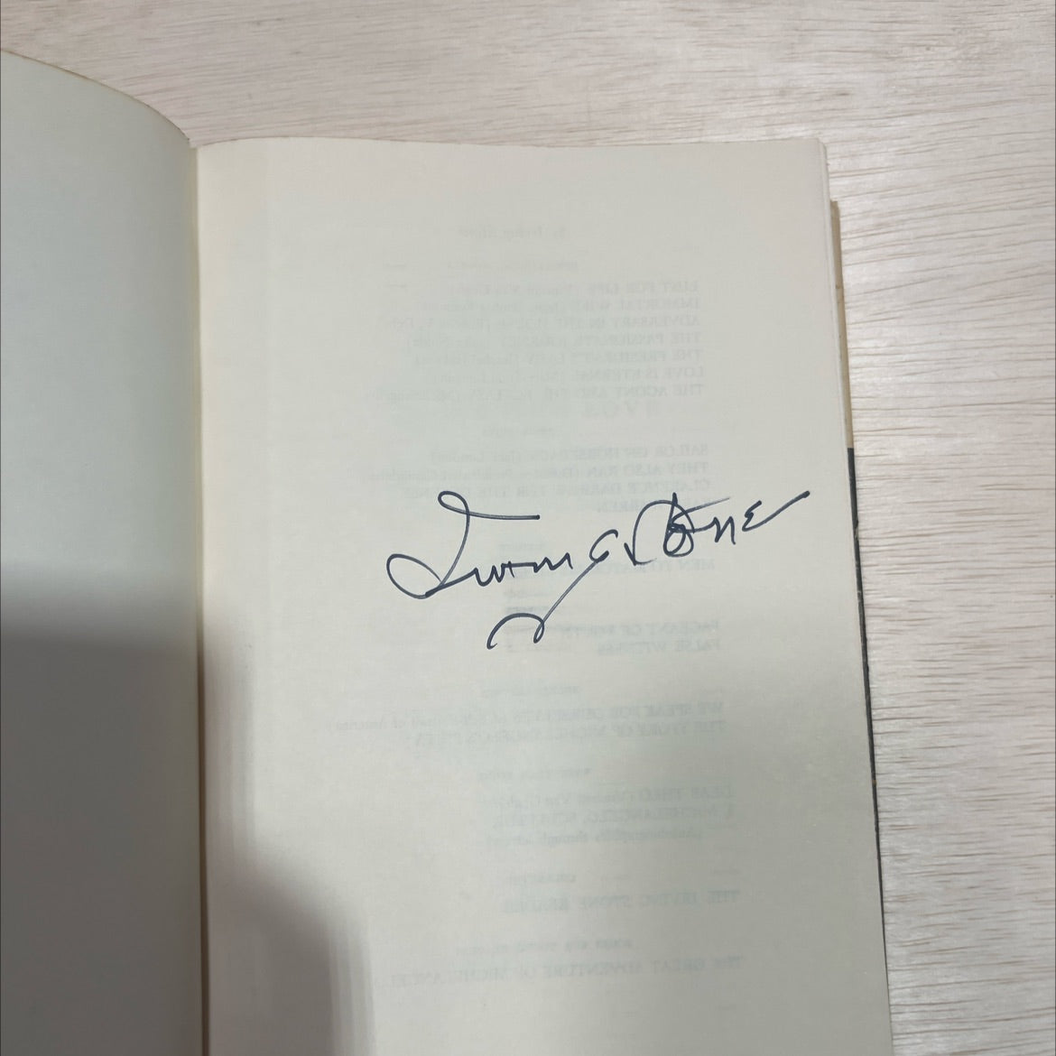 SIGNED those who love book, by irving stone, 1965 Hardcover, First Edition image 4