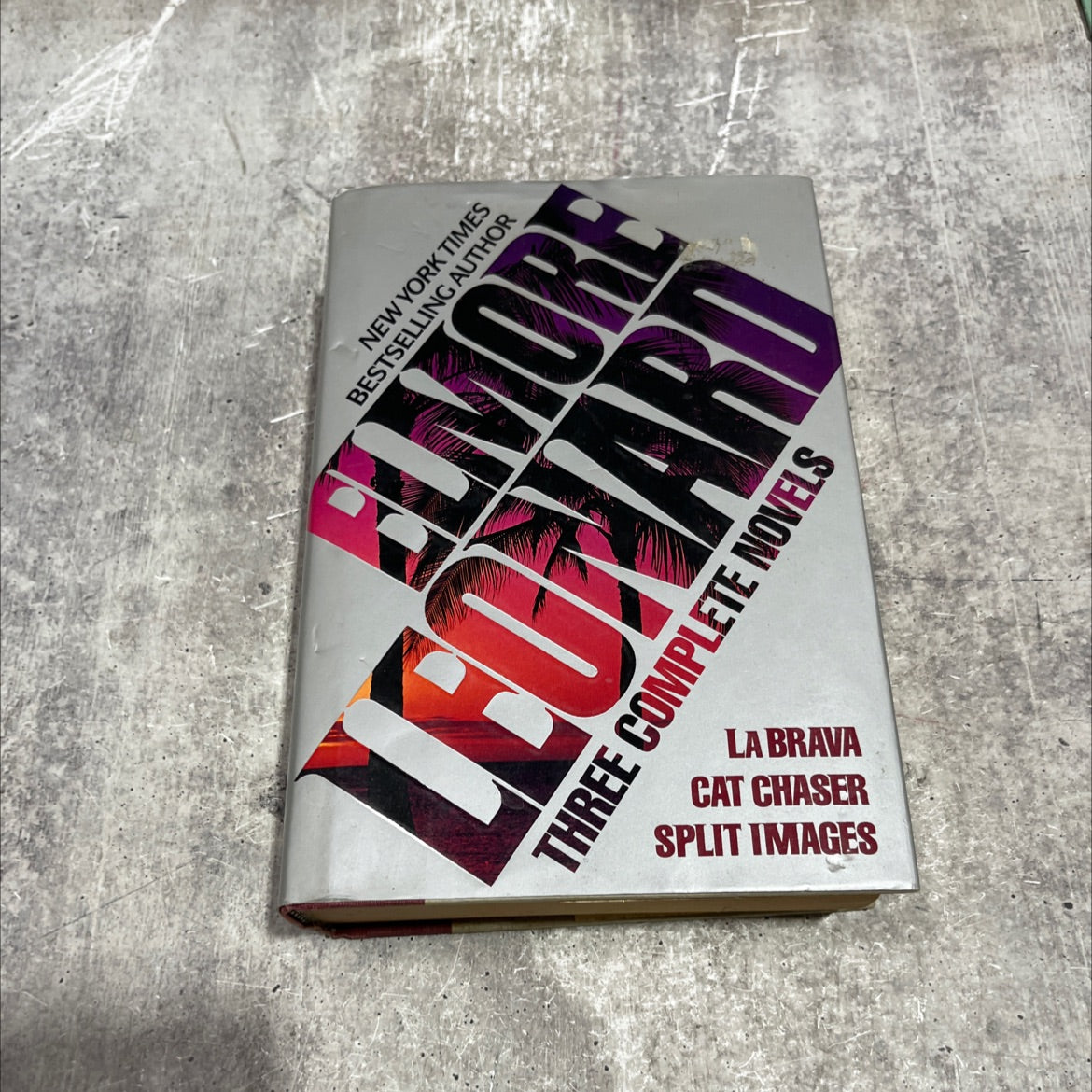 three complete novels book, by Elmore Leonard, 1992 Hardcover image 1