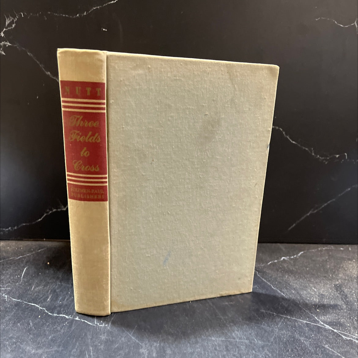 three fields book, by s tyson nutt, 1947 Hardcover image 1