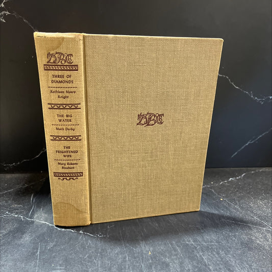 three of diamonds book, by kathleen moore knight, 1953 Hardcover image 1