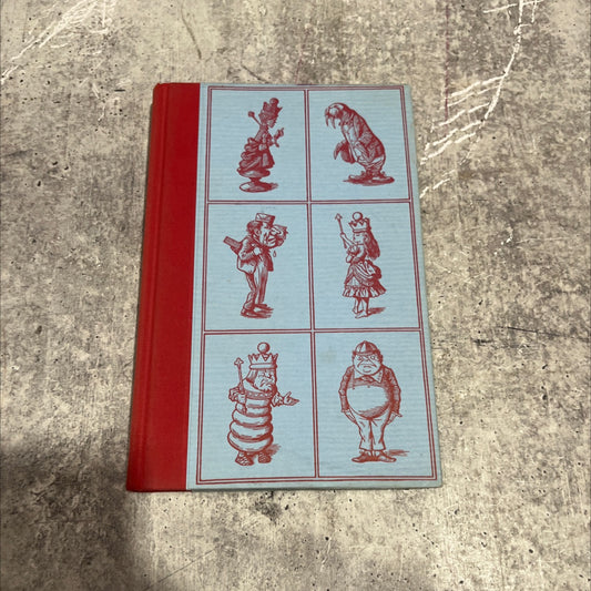 through the looking-glass and what alice found there book, by lewis carroll, 1992 Hardcover image 1