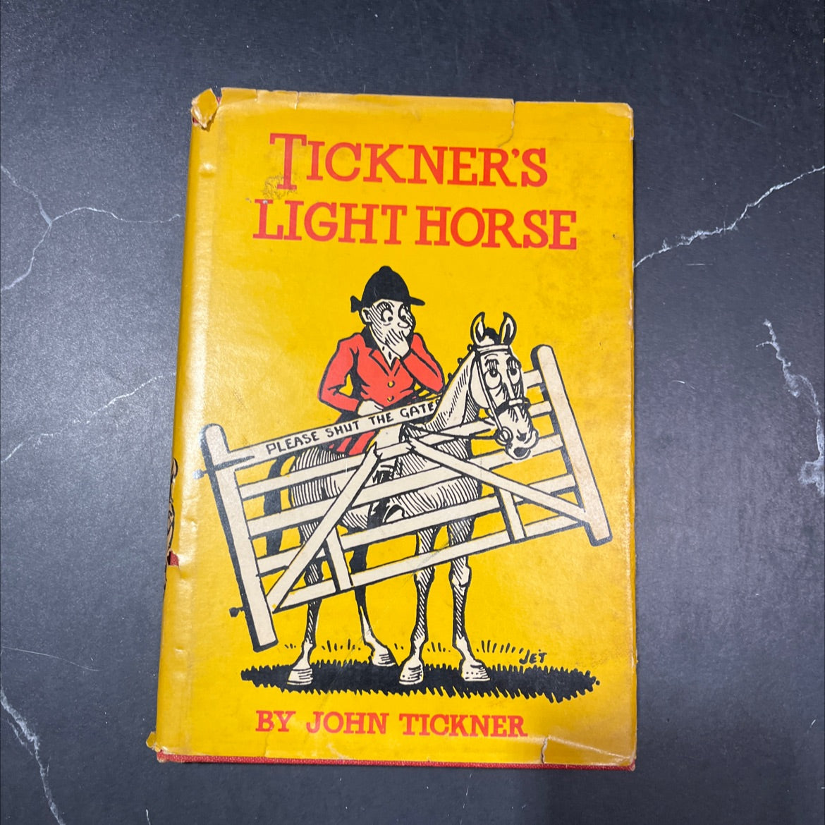 tickner's light horse book, by John Tickner, 1960 Hardcover image 1