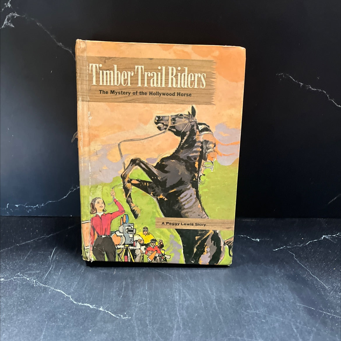 timber trail riders the mystery of the hollywood horse book, by michael murray, 1964 Hardcover image 1