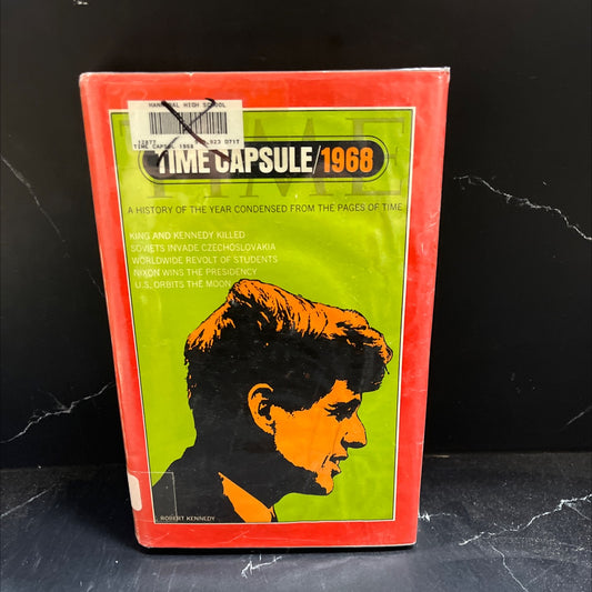time capsule/1968 a history of the year condensed from the pages of time book, by not stated, 1969 Hardcover image 1