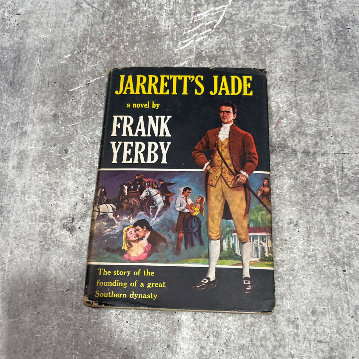 tjarett's jade book, by frank yerby, 1959 Hardcover image 1