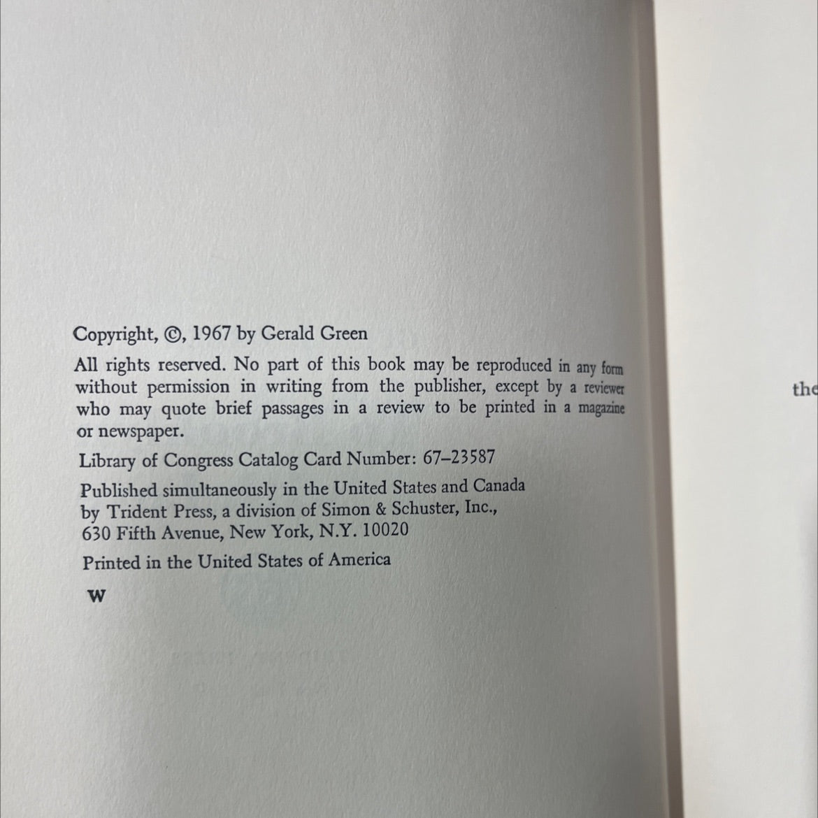 to brooklyn with love book, by gerald green, 1967 Hardcover image 3