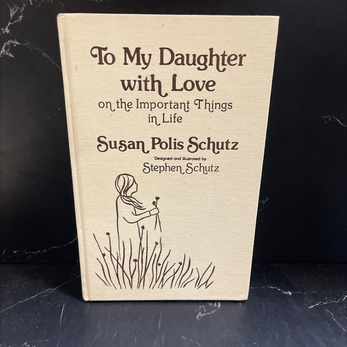 to my daughter with love on the important things in life book, by susan polis Schutz, 1986 Hardcover image 1
