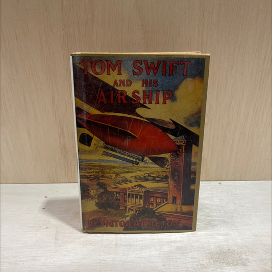 tom swift and his airship or the stirring cruise of the red cloud book, by victor appleton, 1992 Hardcover image 1