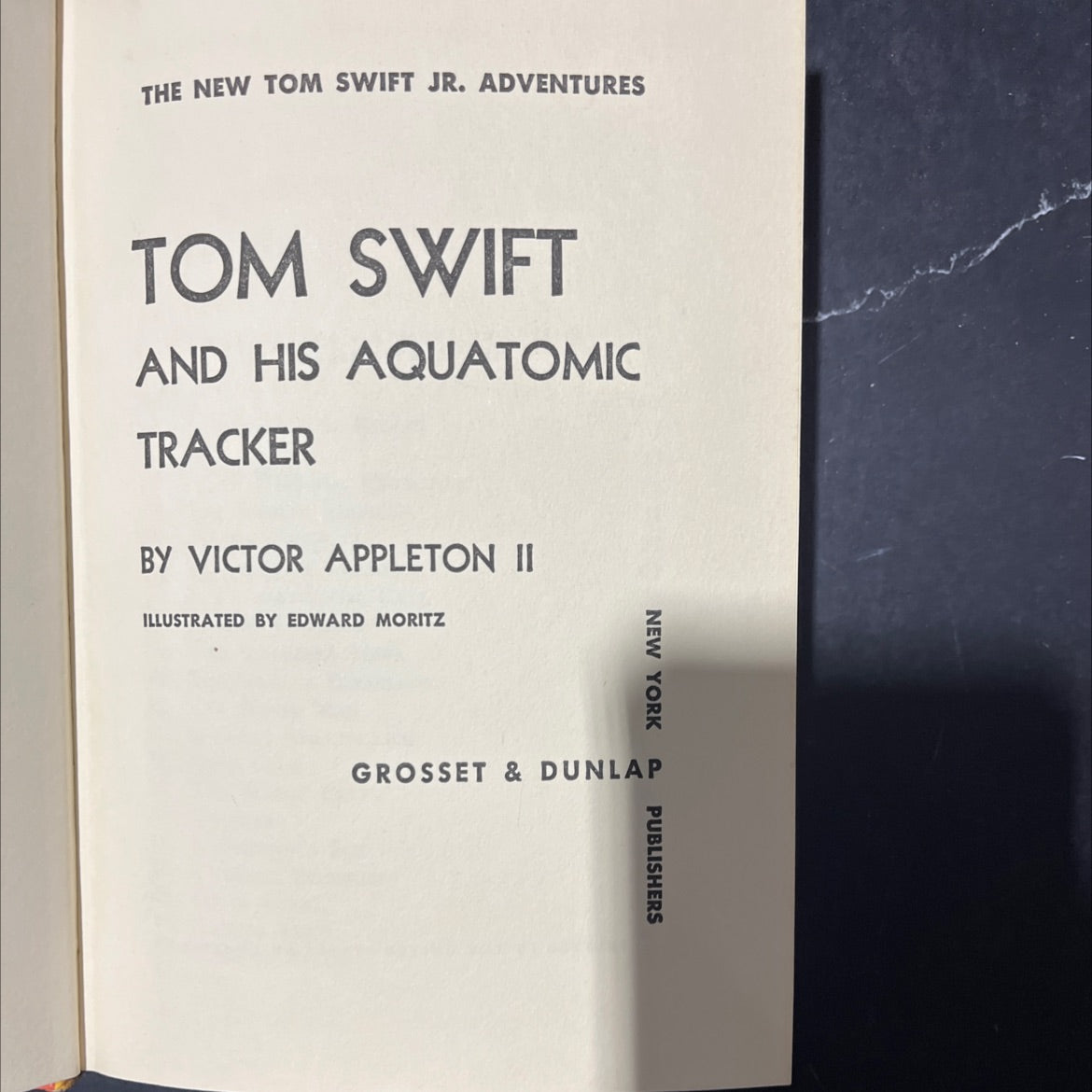 tom swift and his aquatomic tracker book, by victor appleton ii, 1964 Hardcover image 2