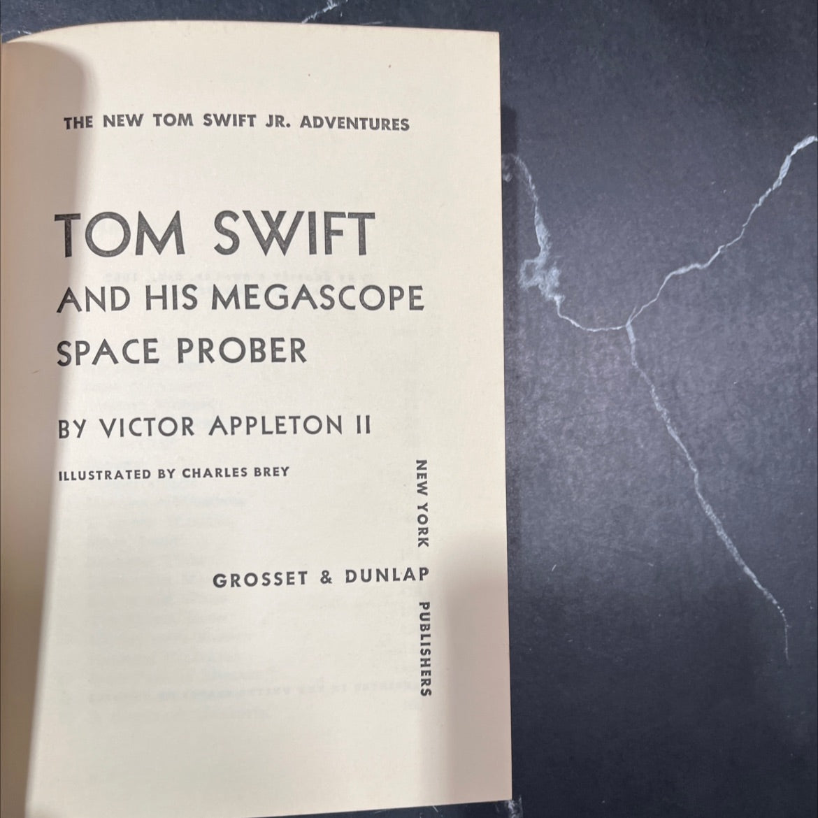 tom swift and his megascope space prober book, by victor appleton ii, 1962 Hardcover image 2