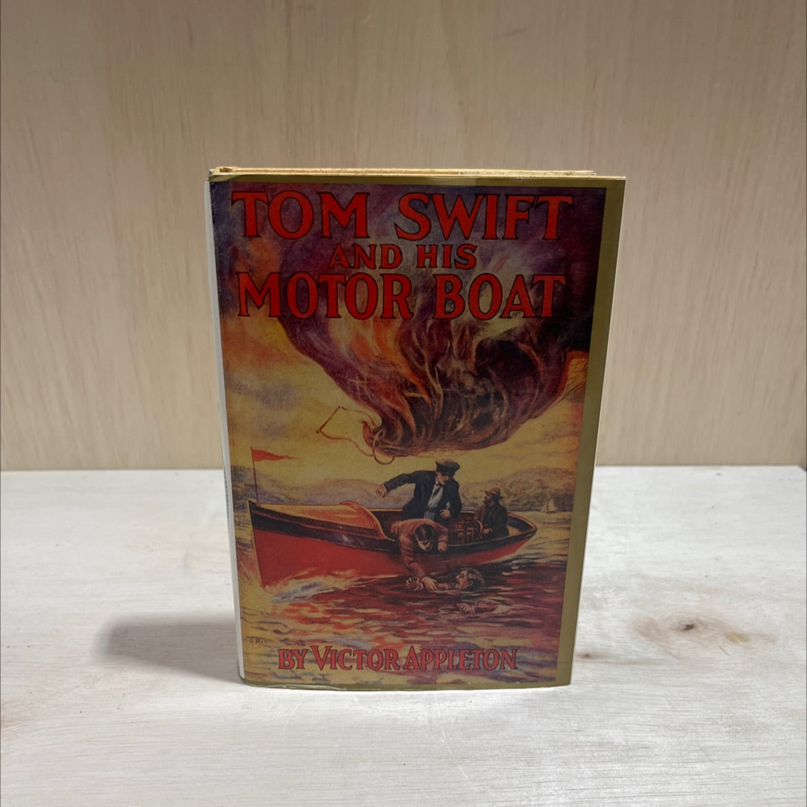 tom swift and his motor-boat or the rivals of lake carlopa book, by victor appleton, 1992 Hardcover image 1
