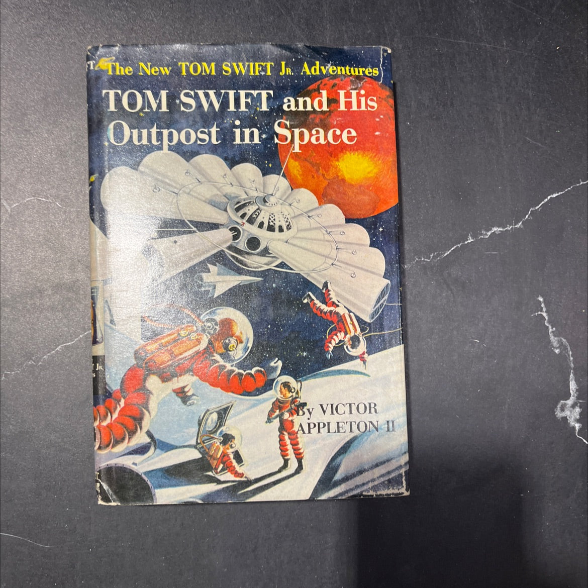 tom swift and his outpost in space book, by victor appleton II, 2012 Hardcover image 1
