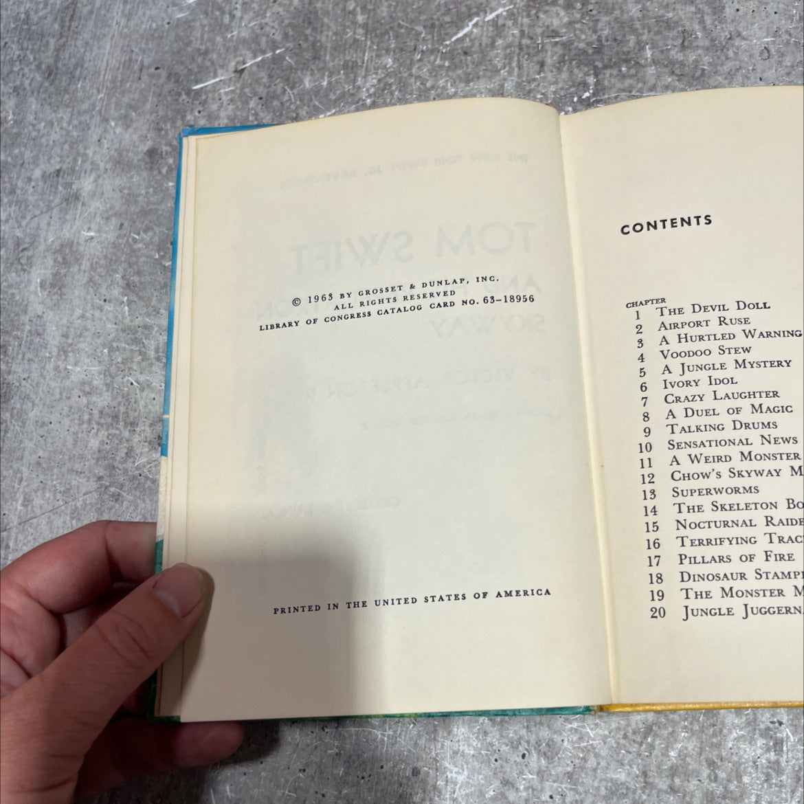 tom swift and his repelatron skyway book, by victor appleton ii, 1963 Hardcover image 3