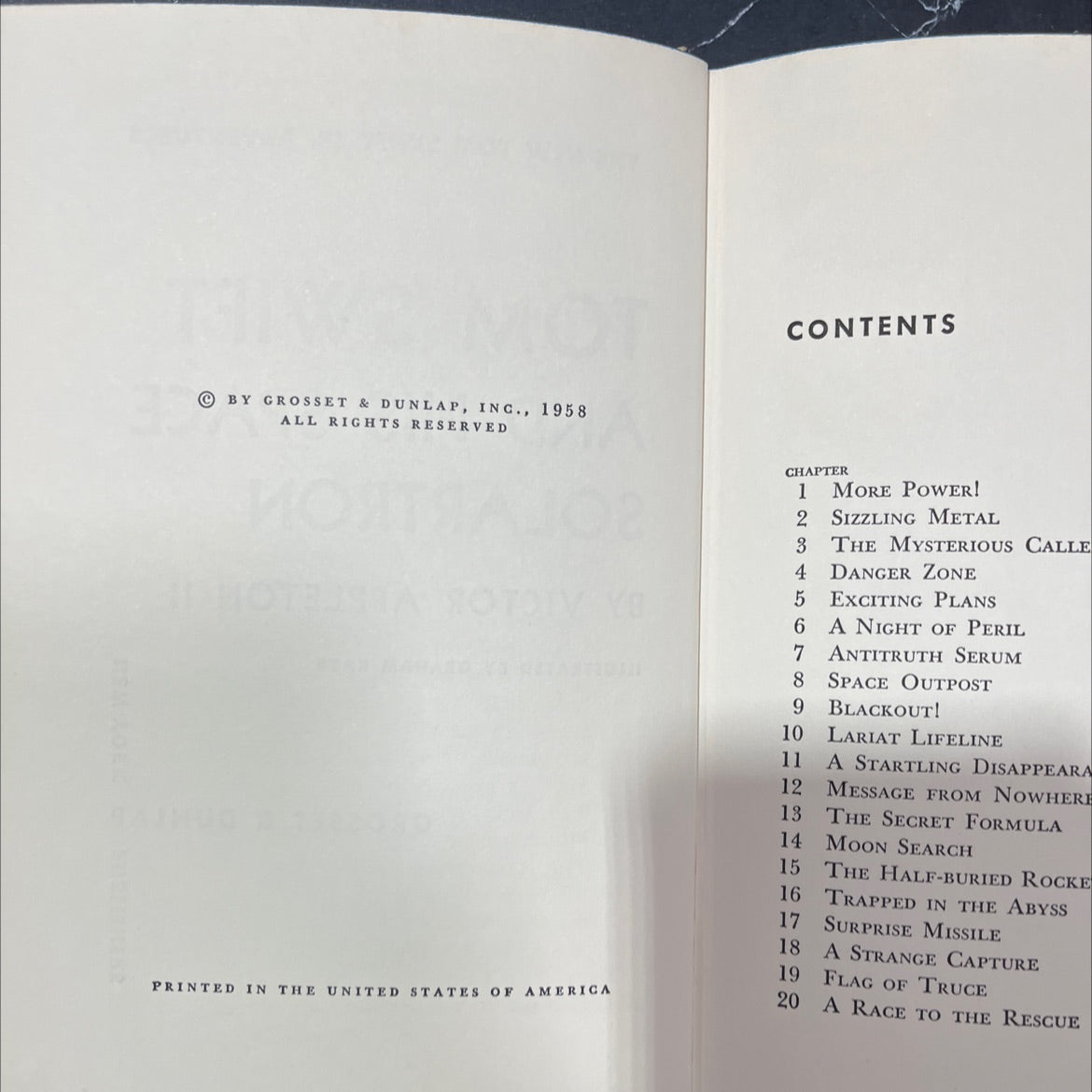 tom swift and his space solartron book, by victor appleton ii, 1958 Hardcover image 3