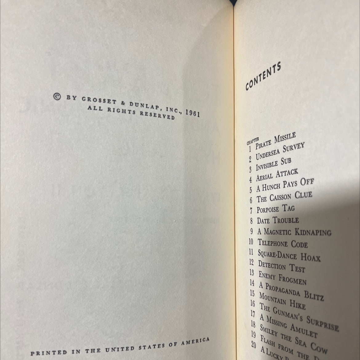 tom swift and the electronic hydrolung book, by victor appleton ii, 1961 Hardcover image 3