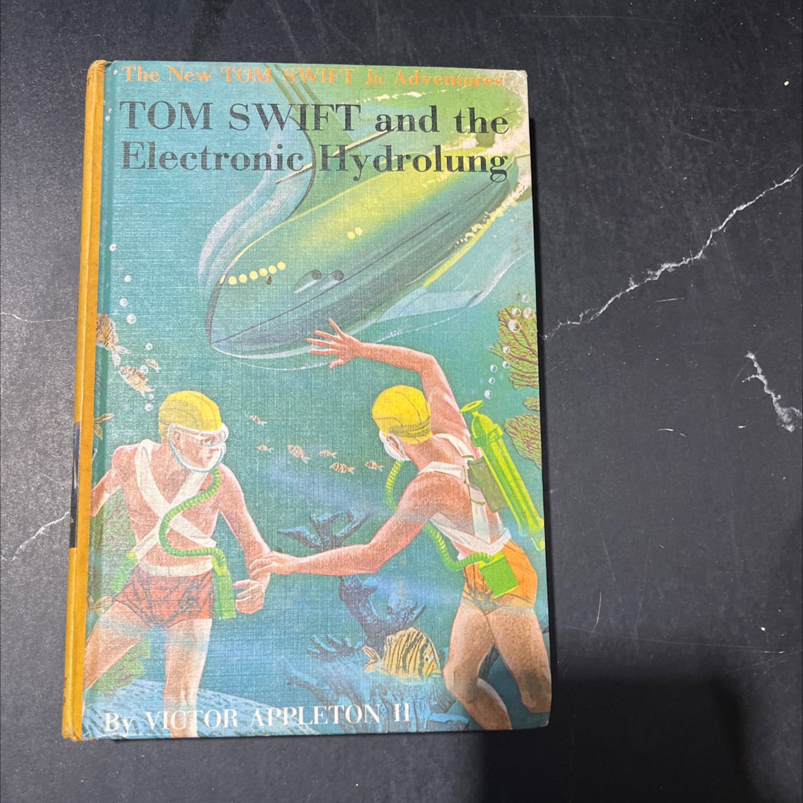 tom swift and the electronic hydrolung book, by victor appleton ii, 1961 Hardcover image 1