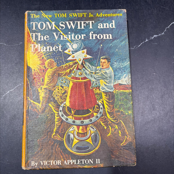 tom swift and the visitor from planet x book, by victor appleton