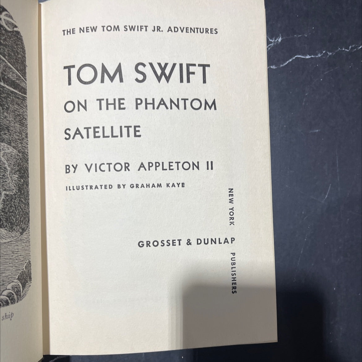 tom swift on the phantom satellite book, by victor appleton ii, 1956 Hardcover image 2