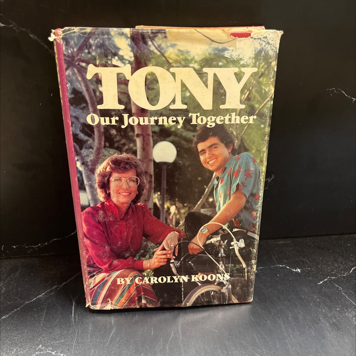 tony: our journey together book, by carolyn a. koons, 1984 Hardcover image 1