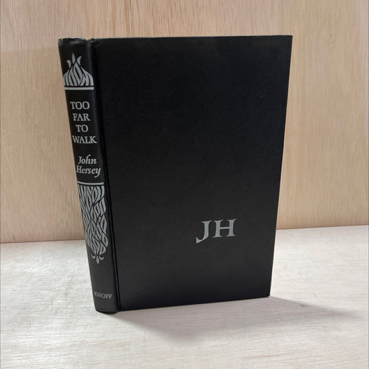 too far to walk book, by John Hersey, 1966 Hardcover, Vintage image 1
