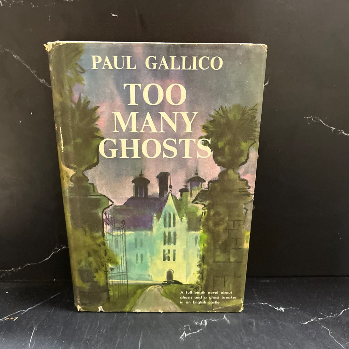 too old many ghosts book, by paul gallico, 201 Hardcover image 1