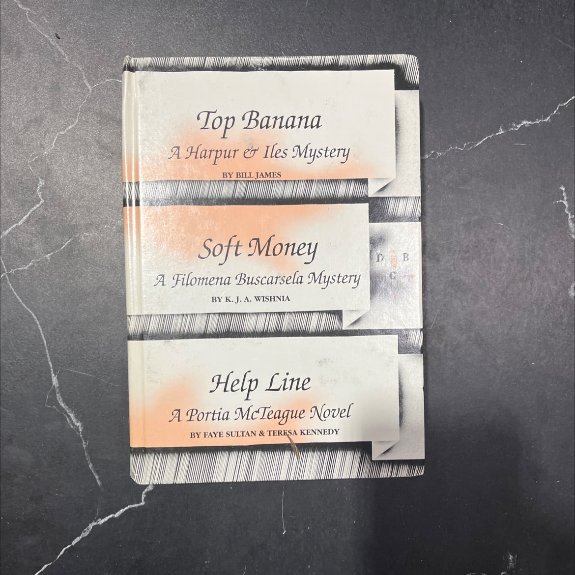 top banana book, by bill james, 1996 Hardcover image 1