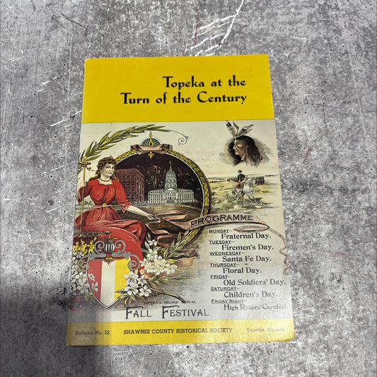 topeka at the turn of the century book, by john w. ripley, robert w. richmond, 1975 Paperback image 1