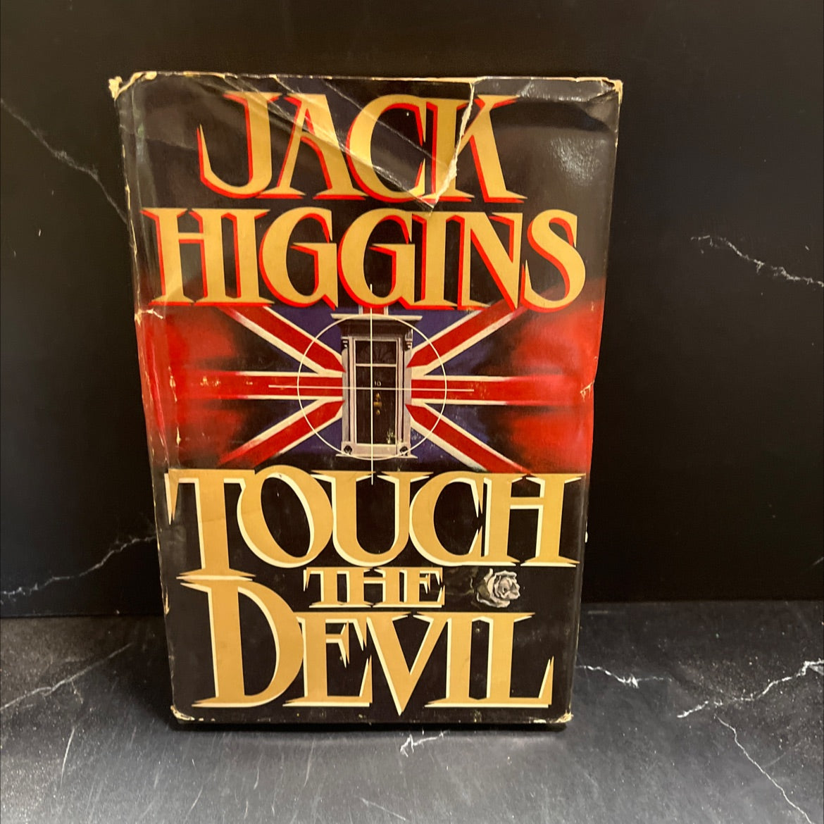 touch the devil book, by jack higgins, 1982 Hardcover image 1